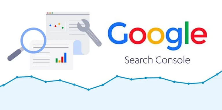 Google Search Console met een zoek- en analysegrafiek