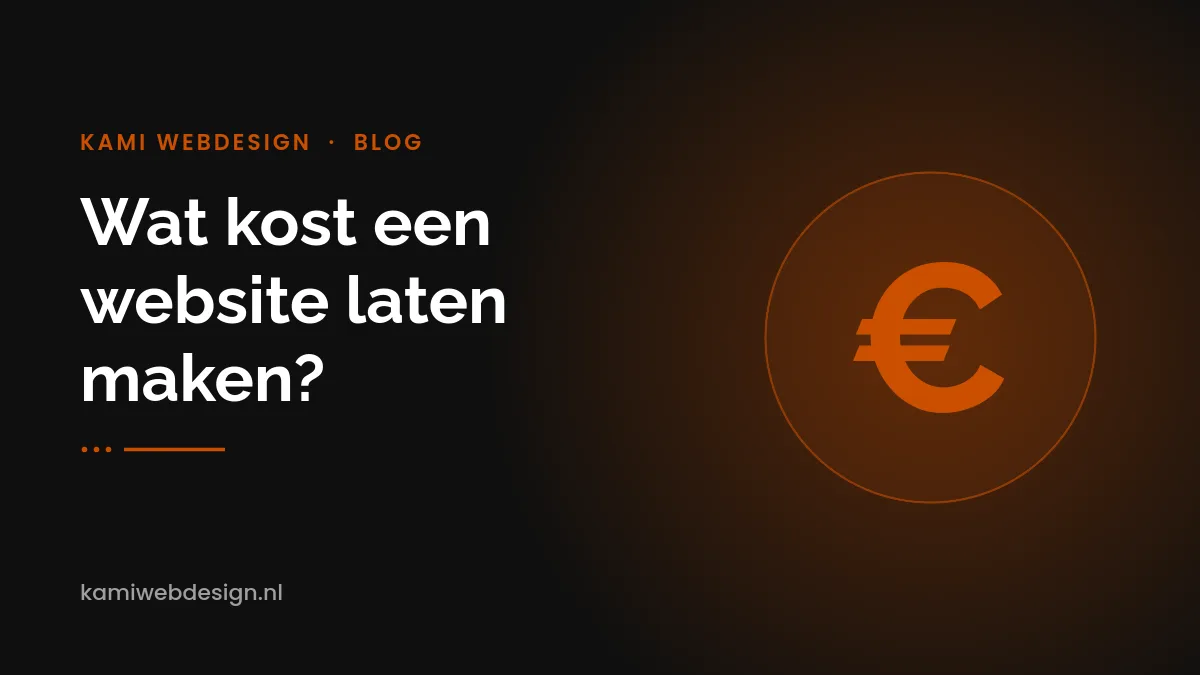 Wat kost een website laten maken? Alle kosten op een rij